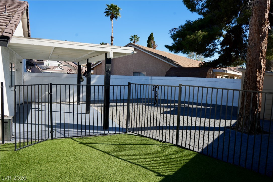 2351 Valleywood Road Henderson, NV 89014 - Photo 35 of 43 View of swimming pool featuring a fenced backyard and patio surround