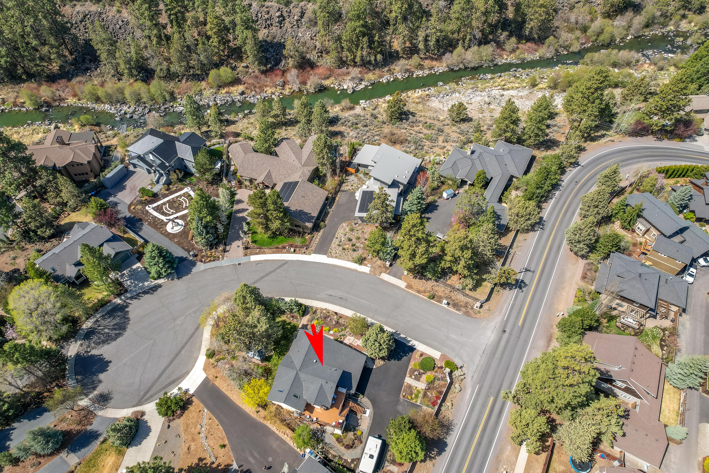 63090 Casey Place Bend, OR 97703 - Photo 5 of 46 63090CaseyPl_Aerial-Arrow