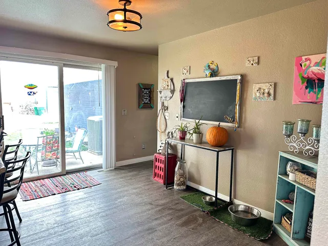 a view of an ocean beach