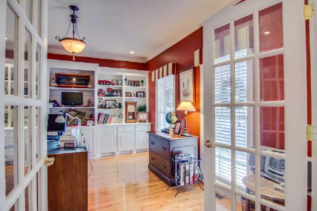 112 Revilo Road Leoma, TN 38468 - Photo 4 of 20 Spacious office with built-in bookcases.
