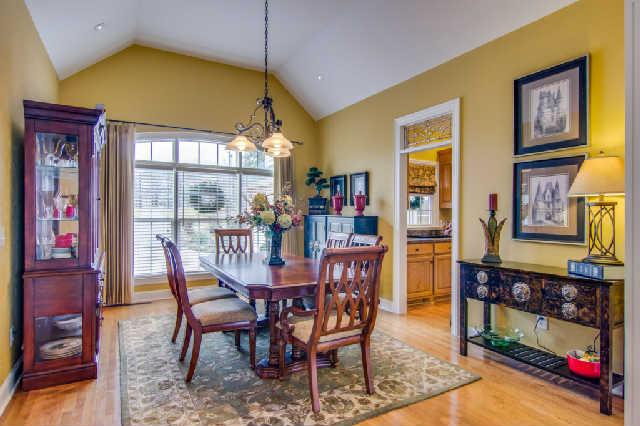 112 Revilo Road Leoma, TN 38468 - Photo 6 of 20 Dining room. Big space for a big family. Take a peak of the kitchen.