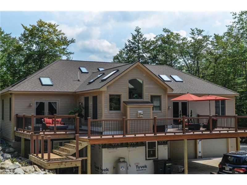 8 Blueberry Point Road Raymond, ME 04071 - Photo 26 of 29 Exterior Front. 4 car garage! ...