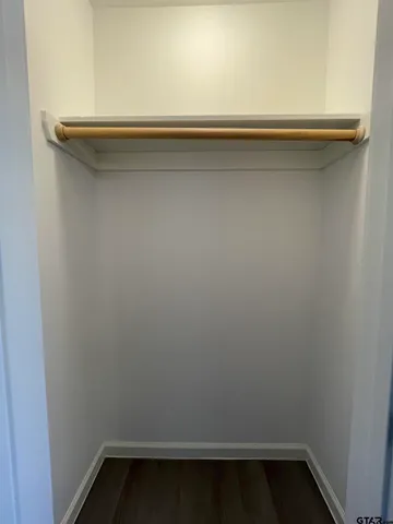 a close up view of racks