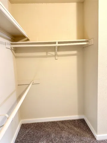 a view of walk in closet