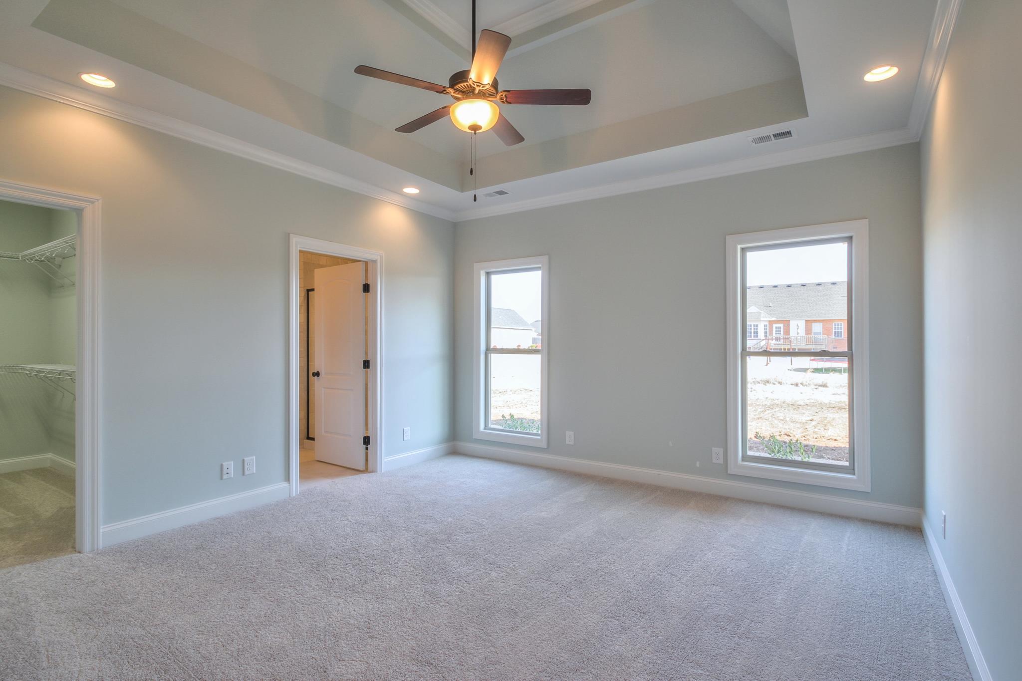 55 Harbor Pointe Lebanon, TN 37087 - Photo 25 of 29 an empty room with windows and fan