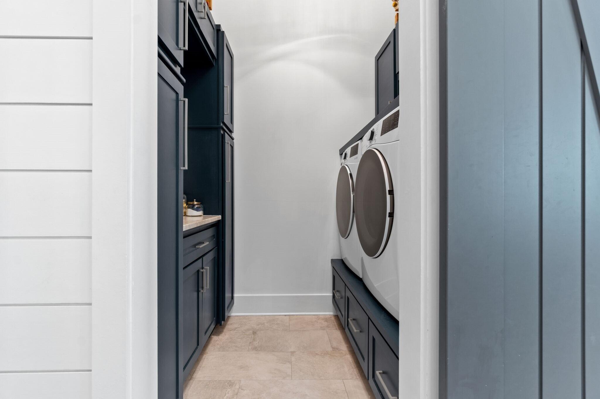 92 Rosecourt Street Inlet Beach, FL 32461 - Photo 19 of 65 a utility room with dryer and washer