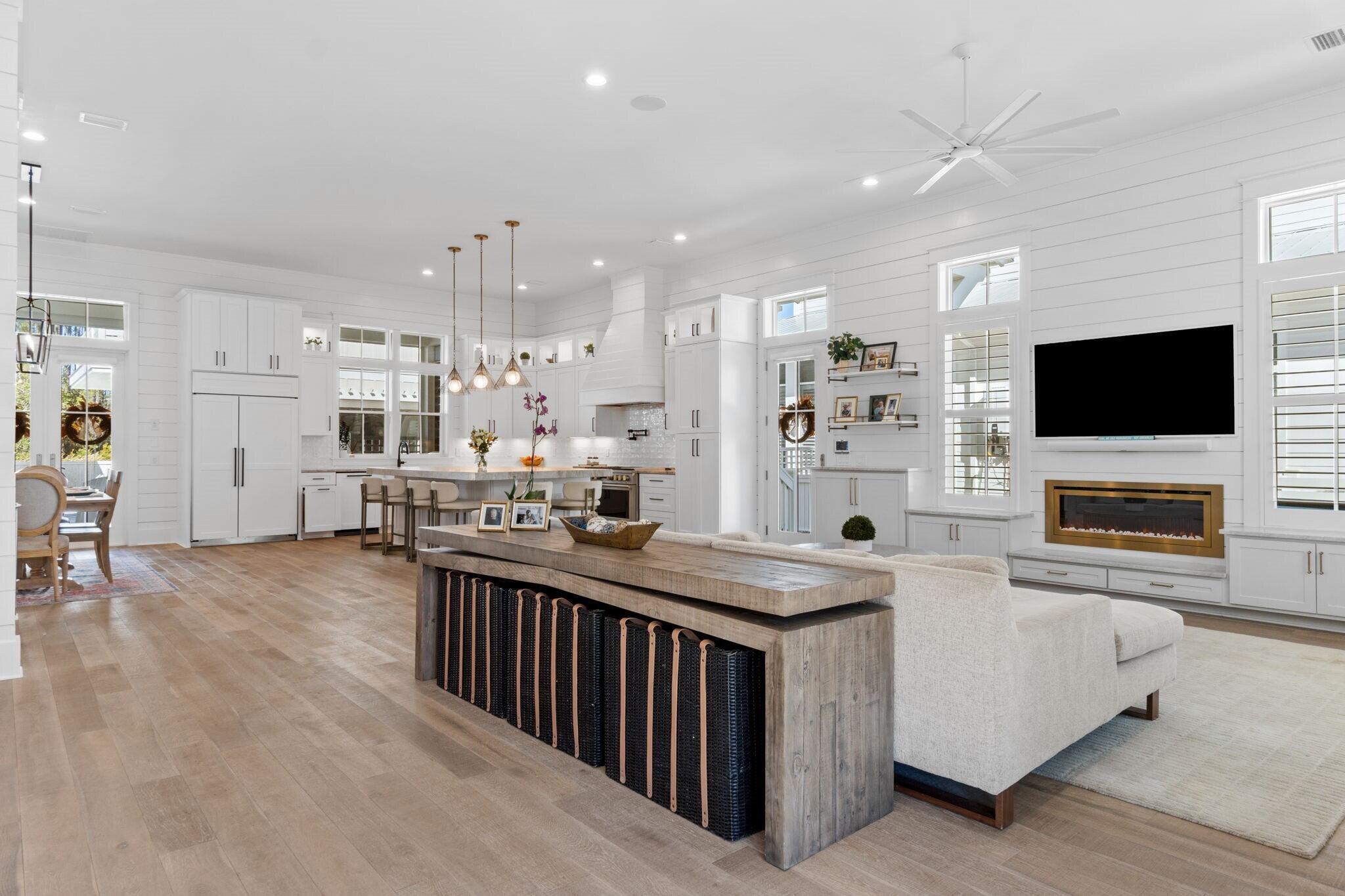 92 Rosecourt Street Inlet Beach, FL 32461 - Photo 6 of 65 Rosecourt living and kitchen