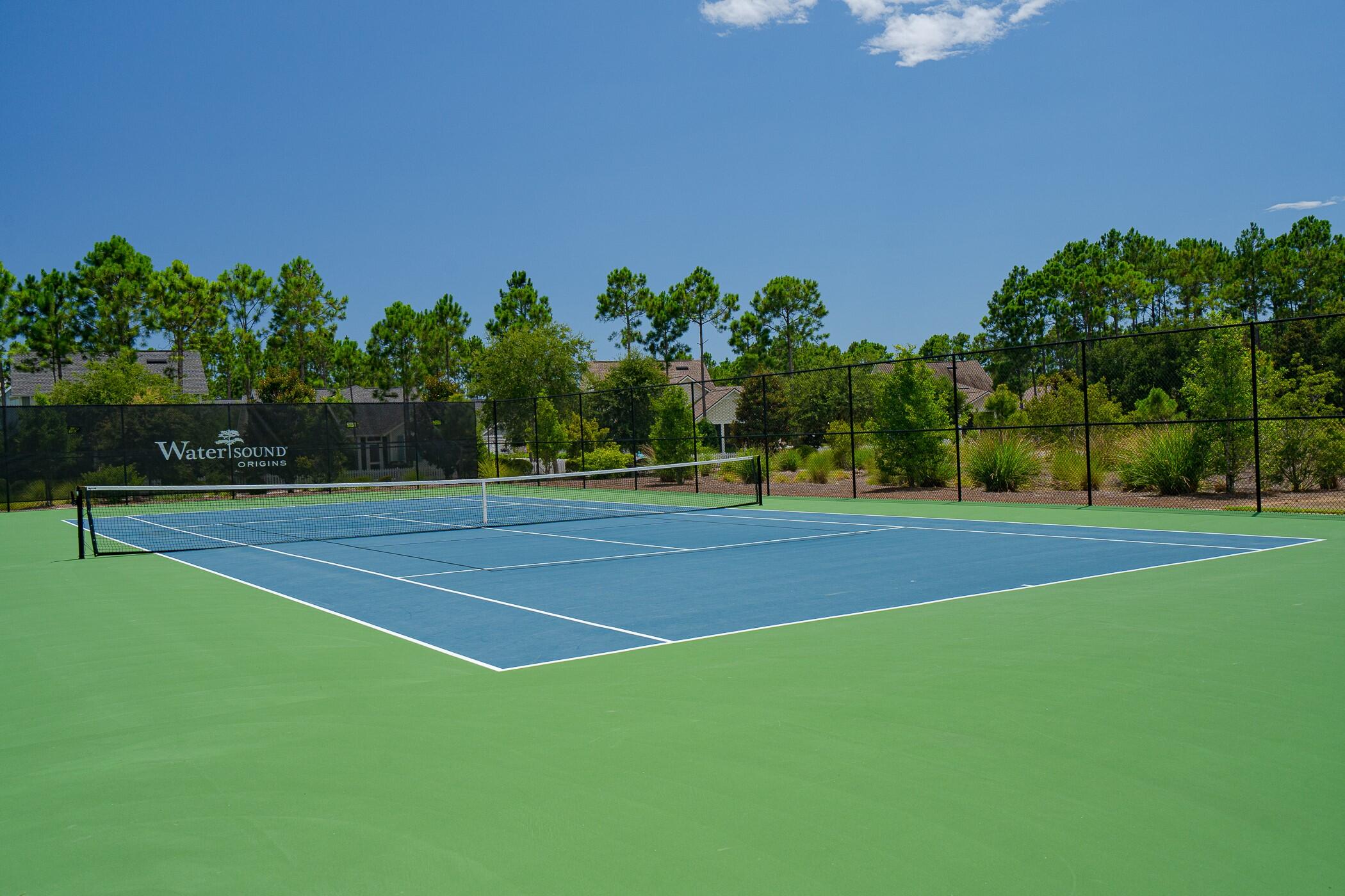 92 Rosecourt Street Inlet Beach, FL 32461 - Photo 61 of 65 a view of a tennis court