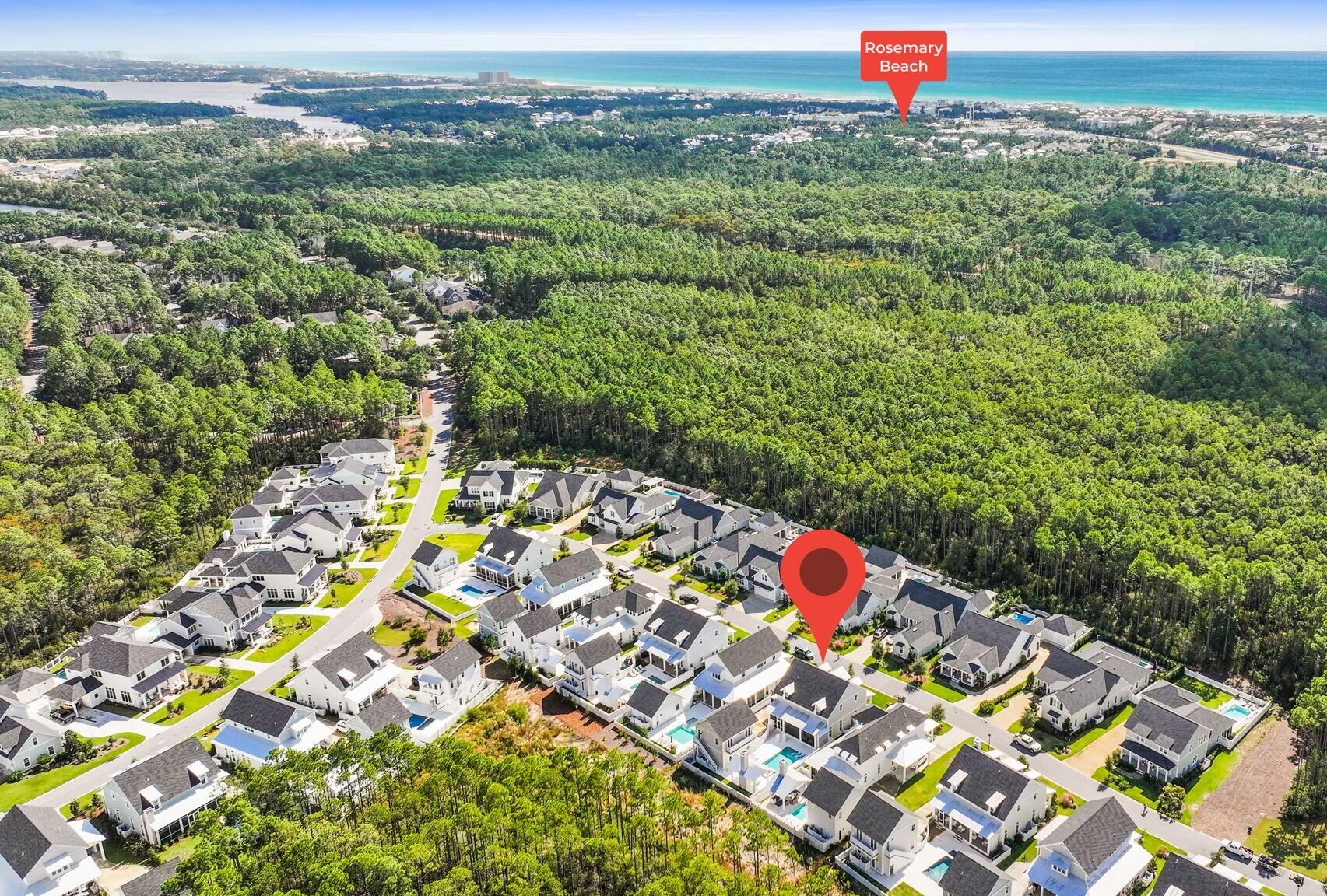 92 Rosecourt Street Inlet Beach, FL 32461 - Photo 64 of 65 rosecourt drone 2