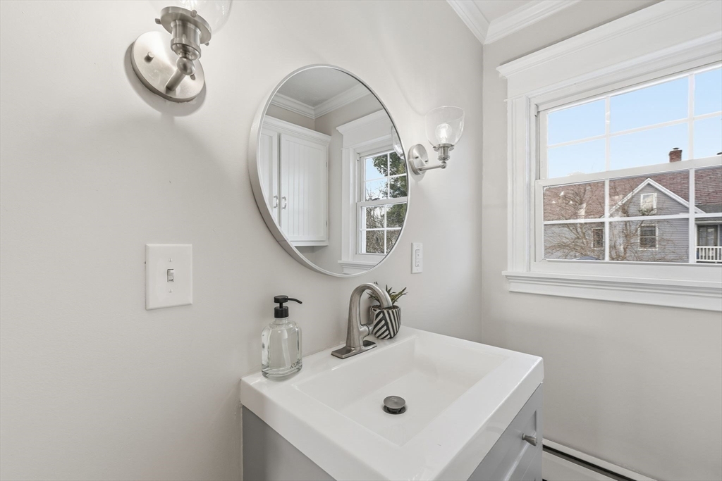 2 Cycle Street Westfield, MA 01085 - Photo 22 of 30 a bathroom with a sink and a mirror