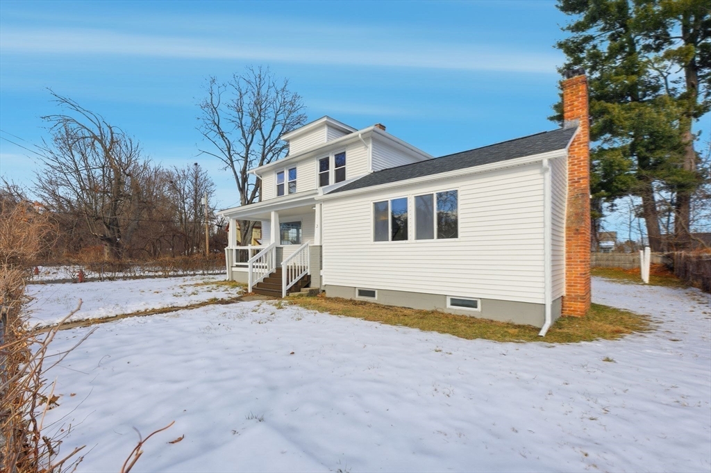 2 Cycle Street Westfield, MA 01085 - Photo 26 of 30 a view of a house with backyard and trees