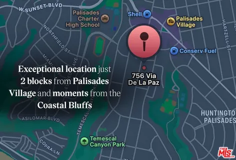 $2,650,000 | 756 Vía De La Paz, Pacific Palisades, CA 90272
