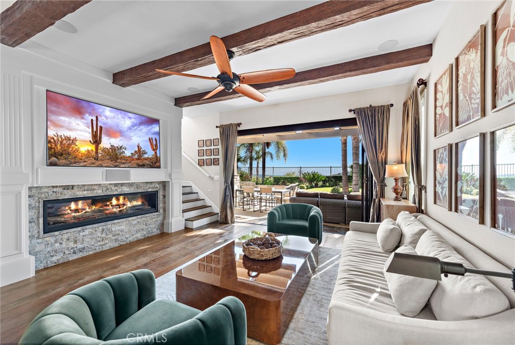 18651 Topanga Canyon Road Silverado, CA 92676 - Photo 19 of 55 a living room with furniture and a flat screen tv