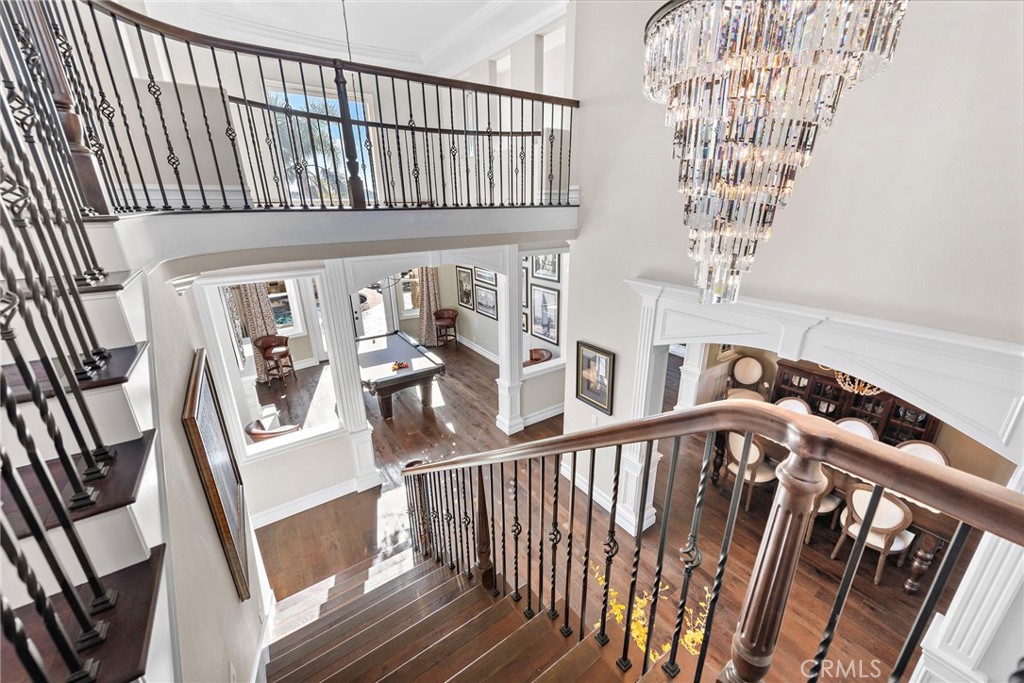 18651 Topanga Canyon Road Silverado, CA 92676 - Photo 24 of 55 a view of an entryway with a staircase