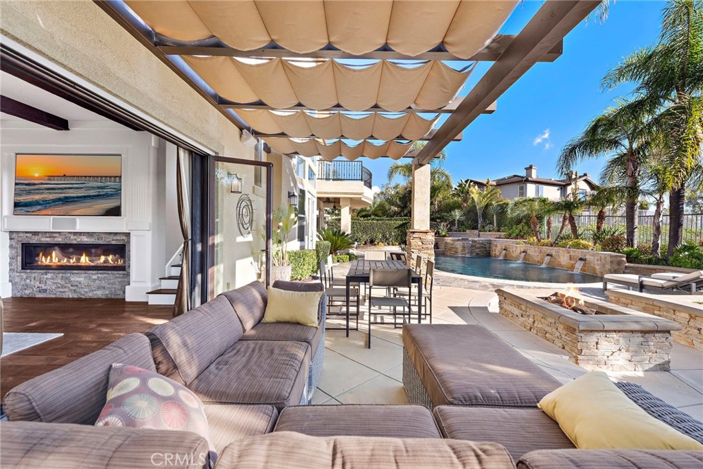 18651 Topanga Canyon Road Silverado, CA 92676 - Photo 44 of 55 a living room with furniture and a large window