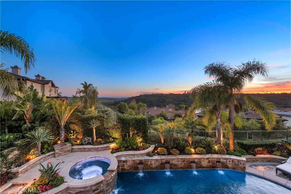 18651 Topanga Canyon Road Silverado, CA 92676 - Photo 47 of 55 a view of a swimming pool with a patio