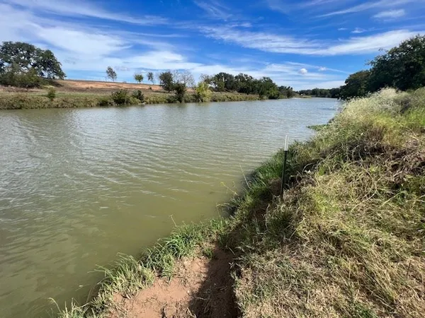a view of a lake with a lake