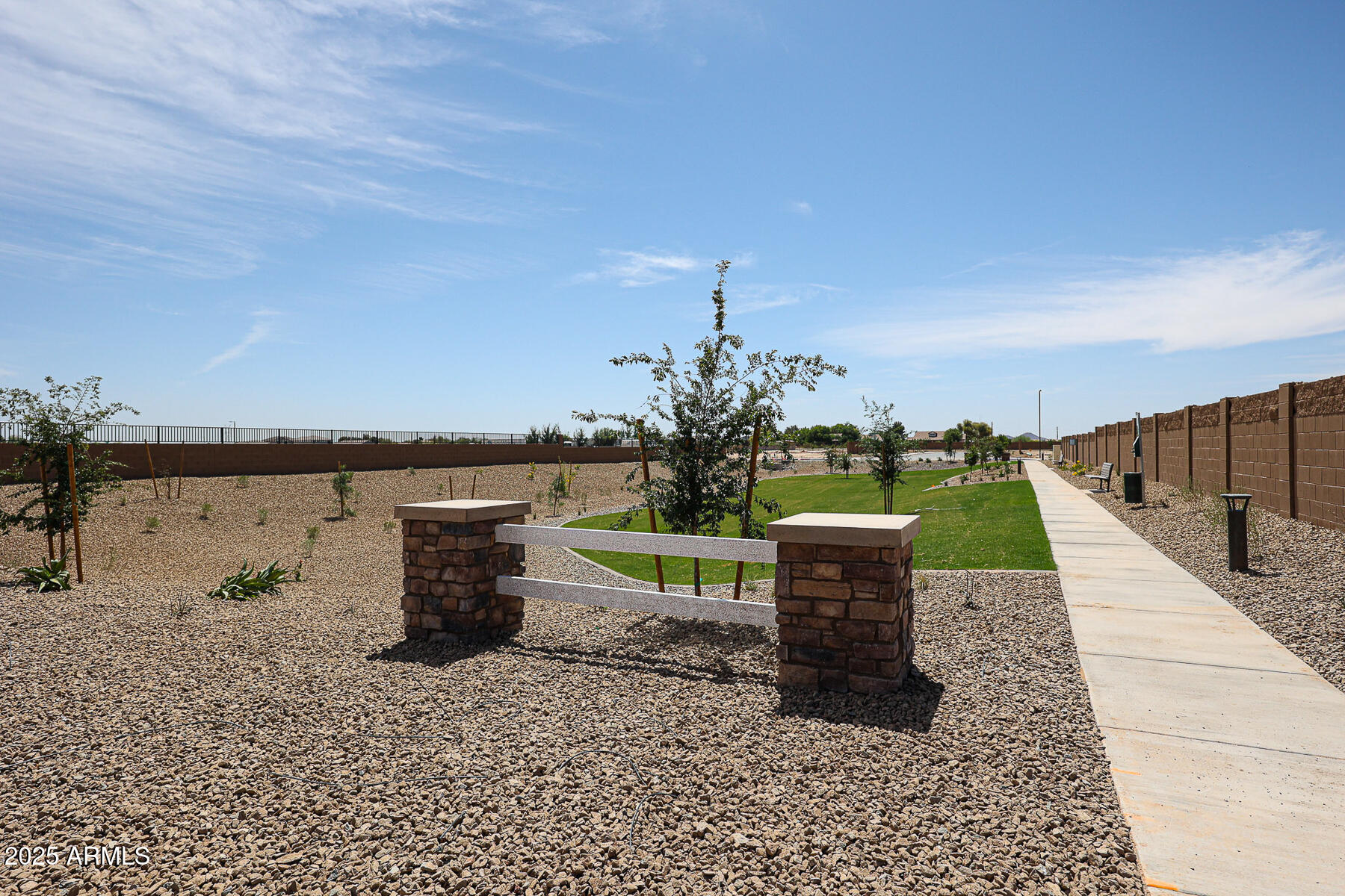 705 West Riparian Drive San Tan Valley, AZ 85140 - Photo 17 of 25 a view of a terrace with a back yard