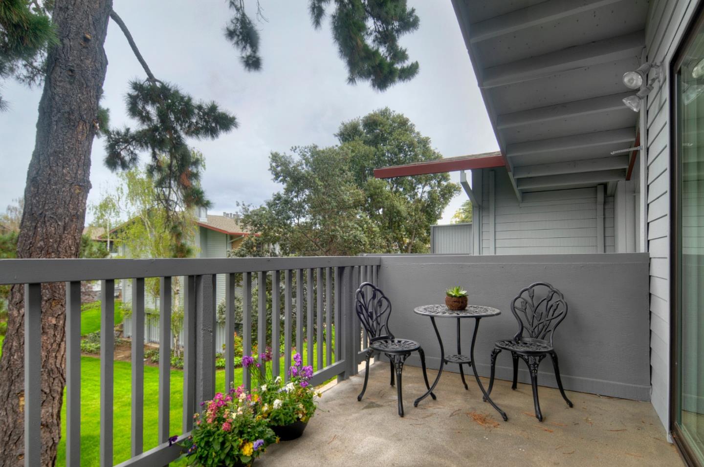 4106 George Avenue, Unit 2 San Mateo, CA 94403 - Photo 9 of 20 a view of a two chairs in the balcony