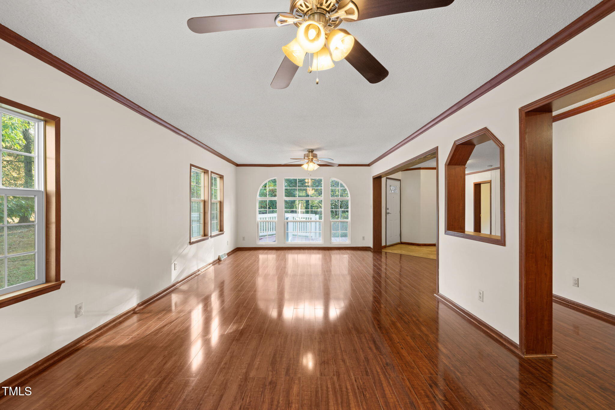 538 Allie Clay Road Roxboro, NC 27573 - Photo 6 of 37 a view of an entryway with wooden floor