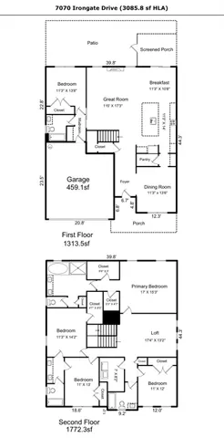 $619,000 | 7070 Irongate Drive, Lancaster, SC 29720