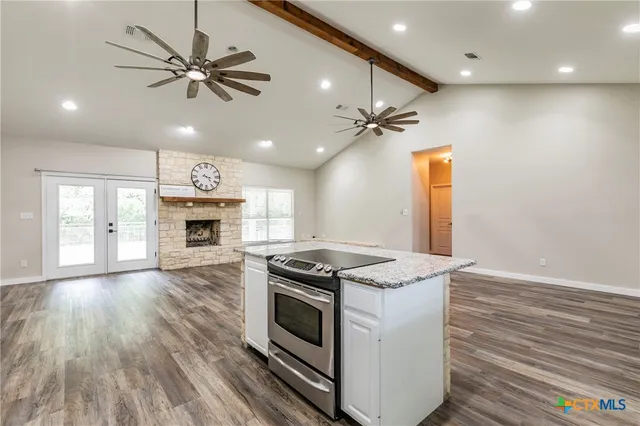 wooden floor in an empty room