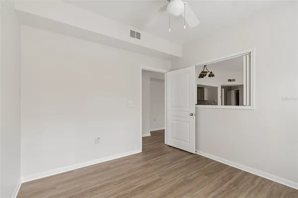 wooden floor in an empty room