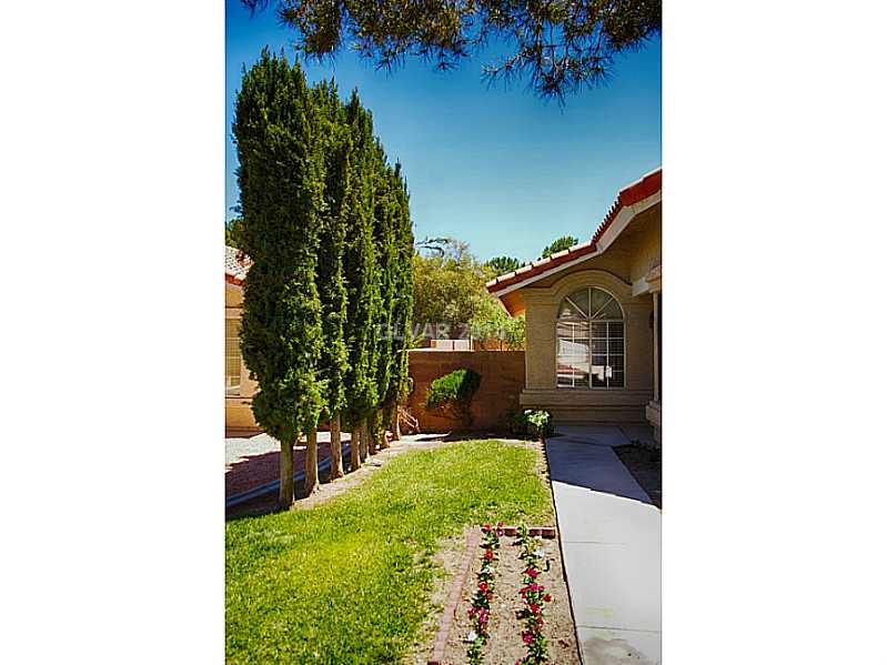 2805 Mirage Road Henderson, NV 89074 - Photo 2 of 34 Facade/Exterior Front. Freshly planted flowers line the sidewalk to the front door!