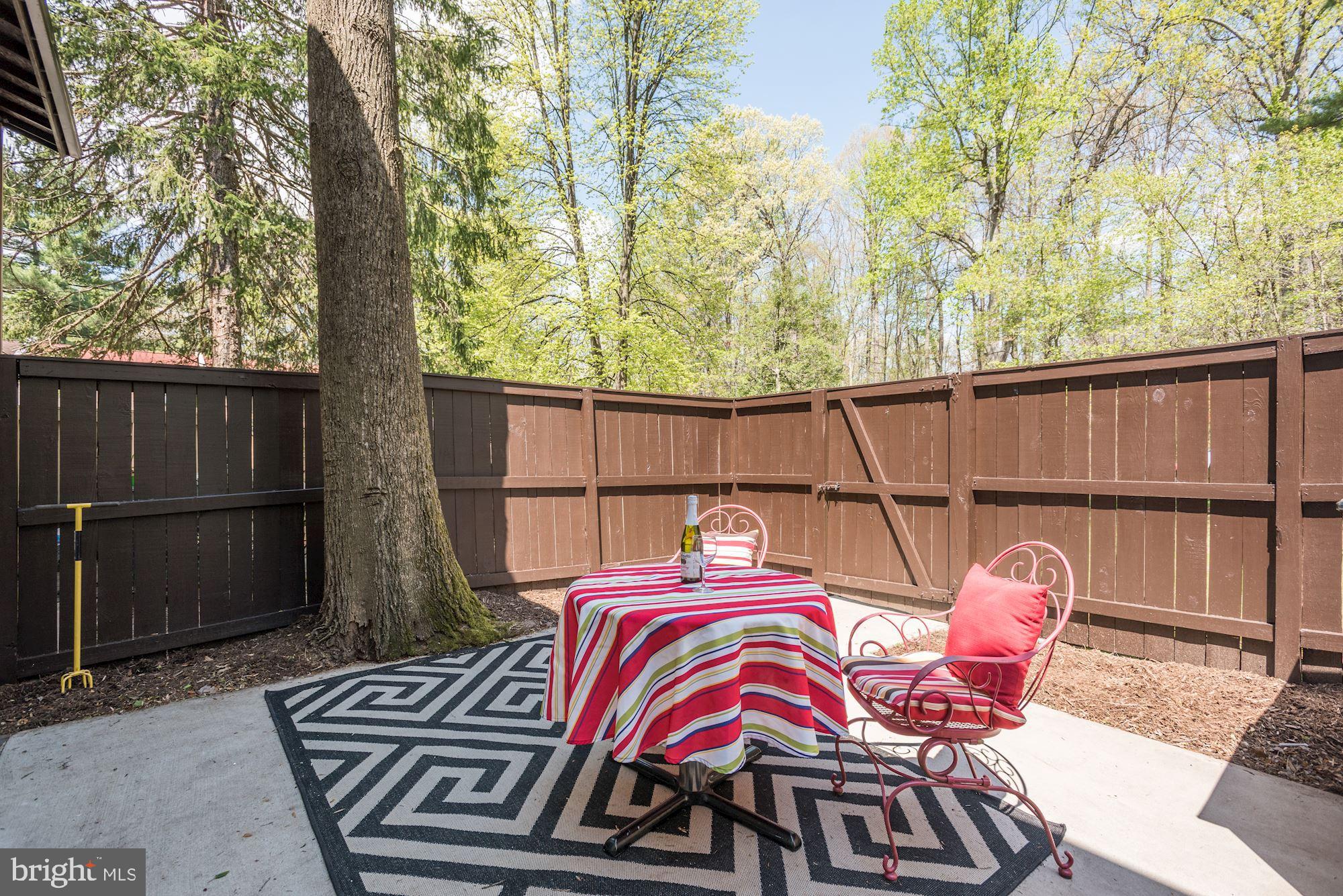 2454 Cloudcroft Square Reston, VA 20191 - Photo 22 of 29 Peaceful rear garden patio!