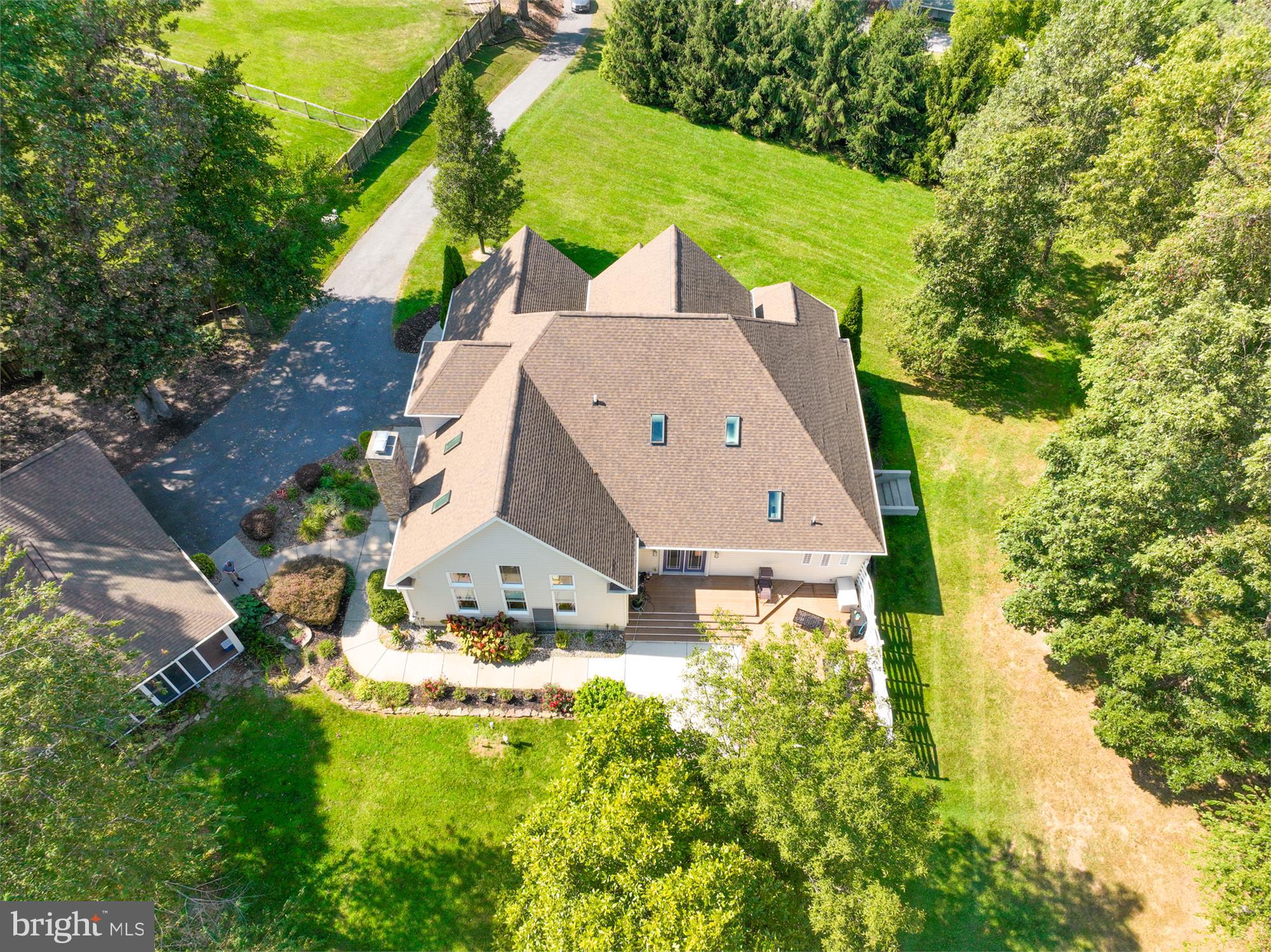 741 Bachmans Valley Road Westminster, MD 21157 - Photo 36 of 48 Aerial, Back of house