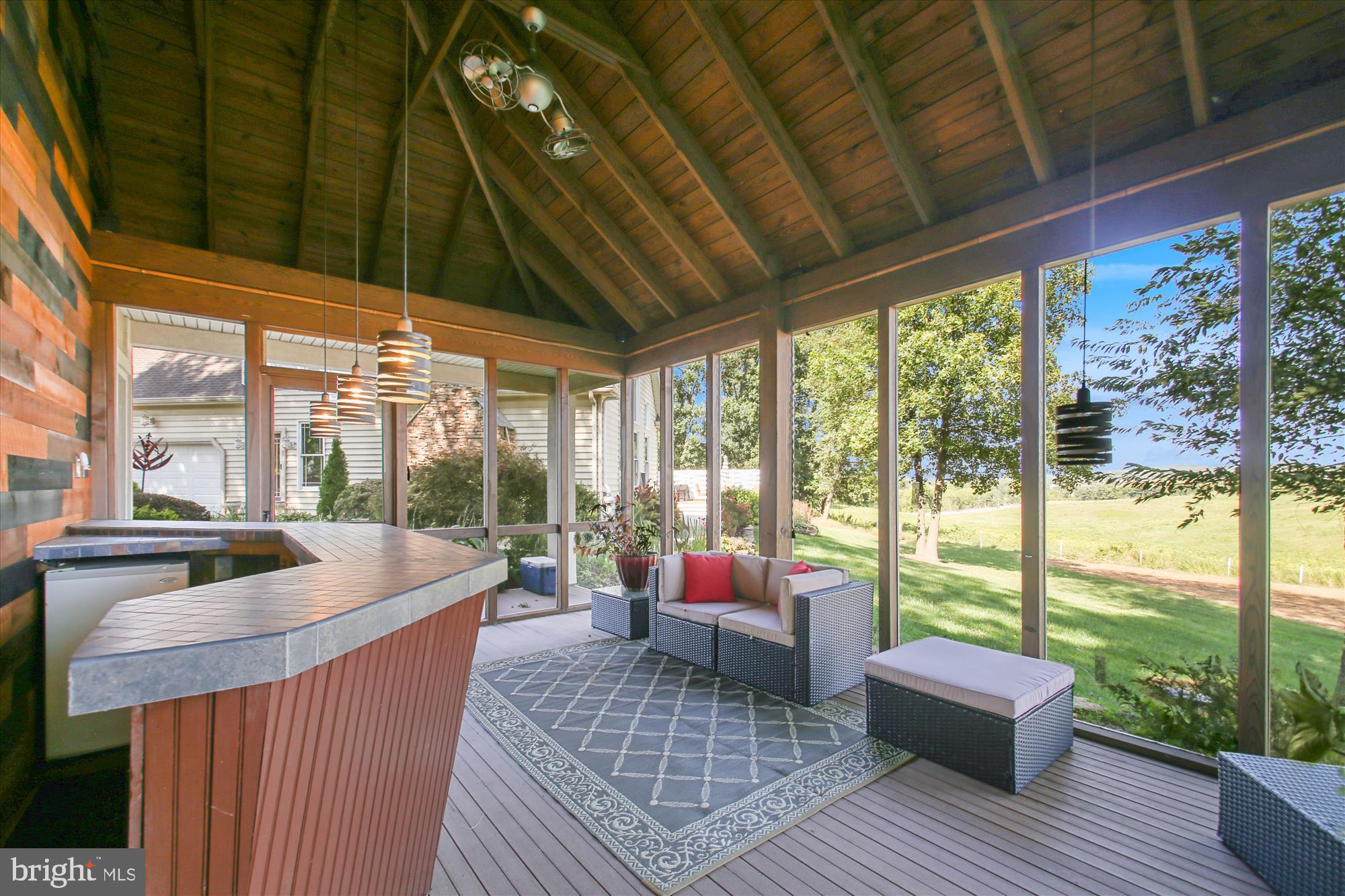 741 Bachmans Valley Road Westminster, MD 21157 - Photo 7 of 48 Screened porch w/bar off det. garage
