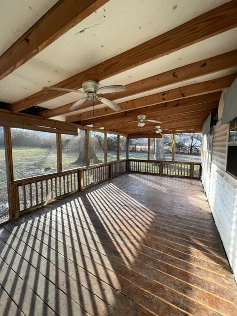 688 Spur Road Decherd, TN 37324 - Photo 13 of 15 a view of balcony with wooden floor