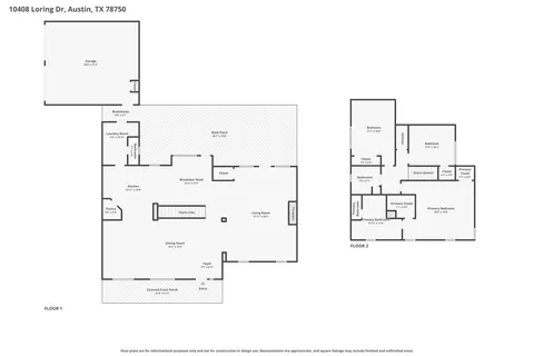 $890,000 | 10408 Loring Drive, Austin, TX 78750