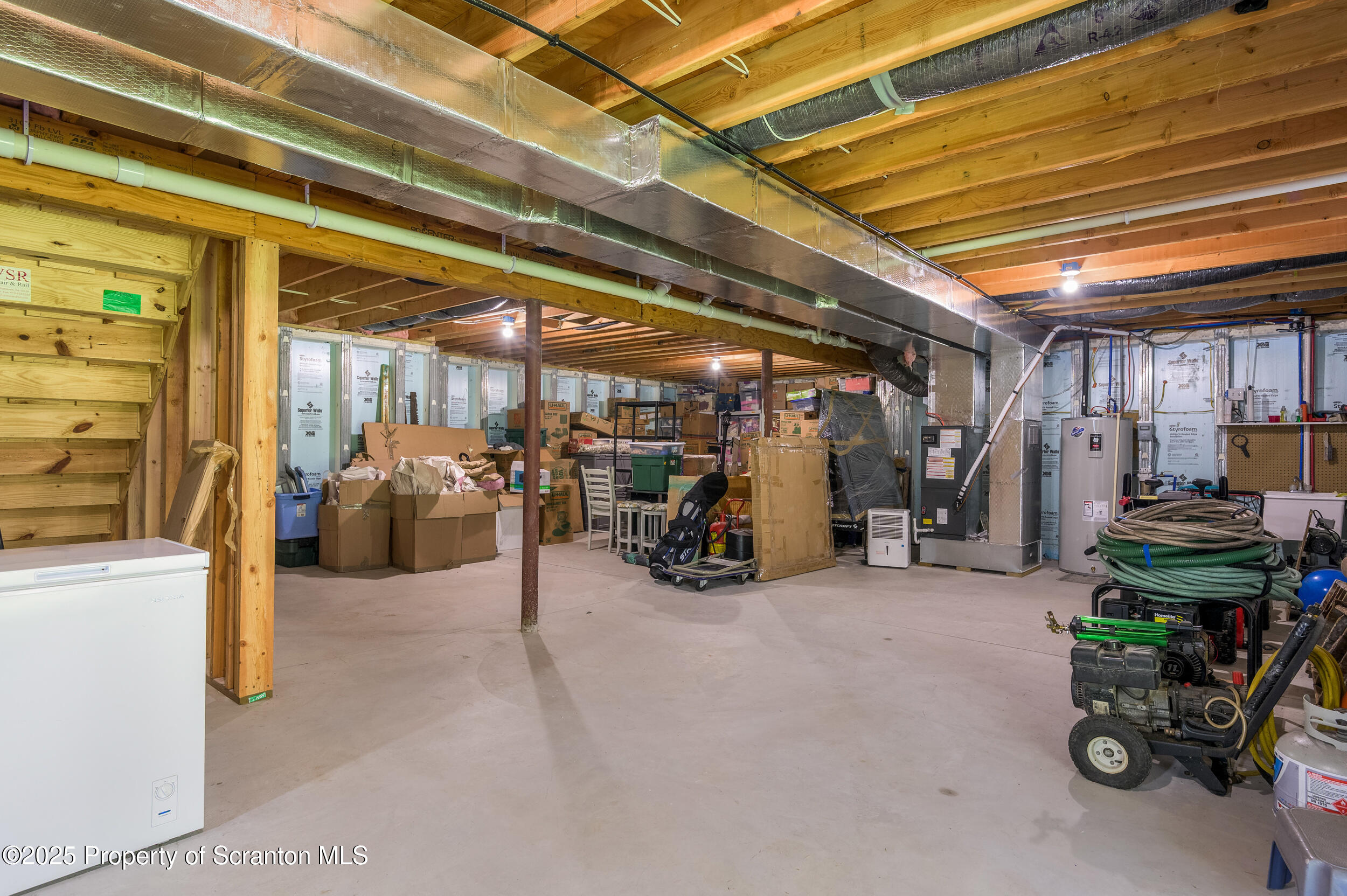 131 Chinaberry Way Kunkletown, PA 18058 - Photo 39 of 48 a view of a garage with furniture