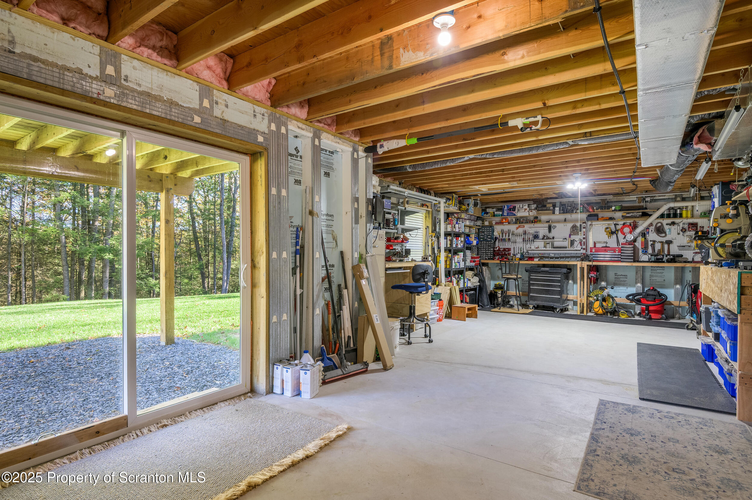 131 Chinaberry Way Kunkletown, PA 18058 - Photo 41 of 48 a view of a garage with storage
