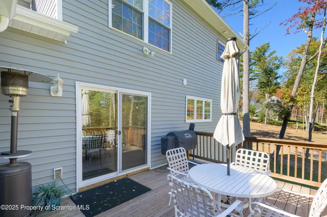 a view of a patio with a chairs