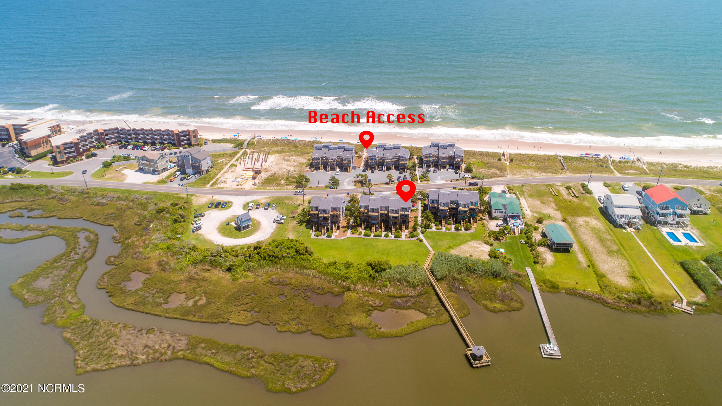 1779 New River Inlet Road, Unit 1 North Topsail Beach, NC 28460 - Photo 3 of 35 Deeded Beach Access