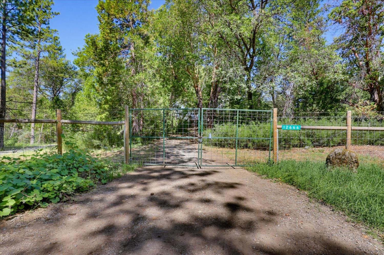 12666 Robinson Road Nevada City, CA 95959 - Photo 57 of 72 Front gate