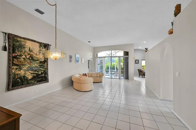 a room with furniture and window