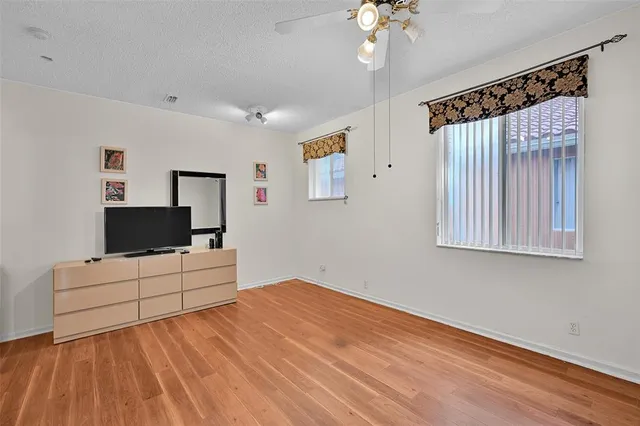 a view of a storage in a room