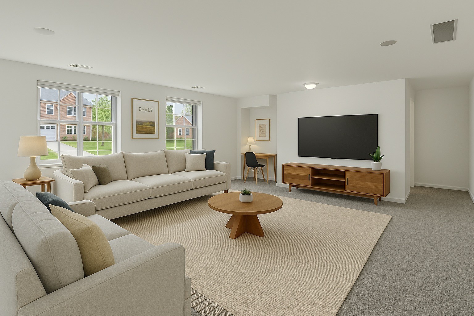 1000 Beverly Lane Spring Hill, TN 37174 - Photo 32 of 54 a living room with furniture and a flat screen tv