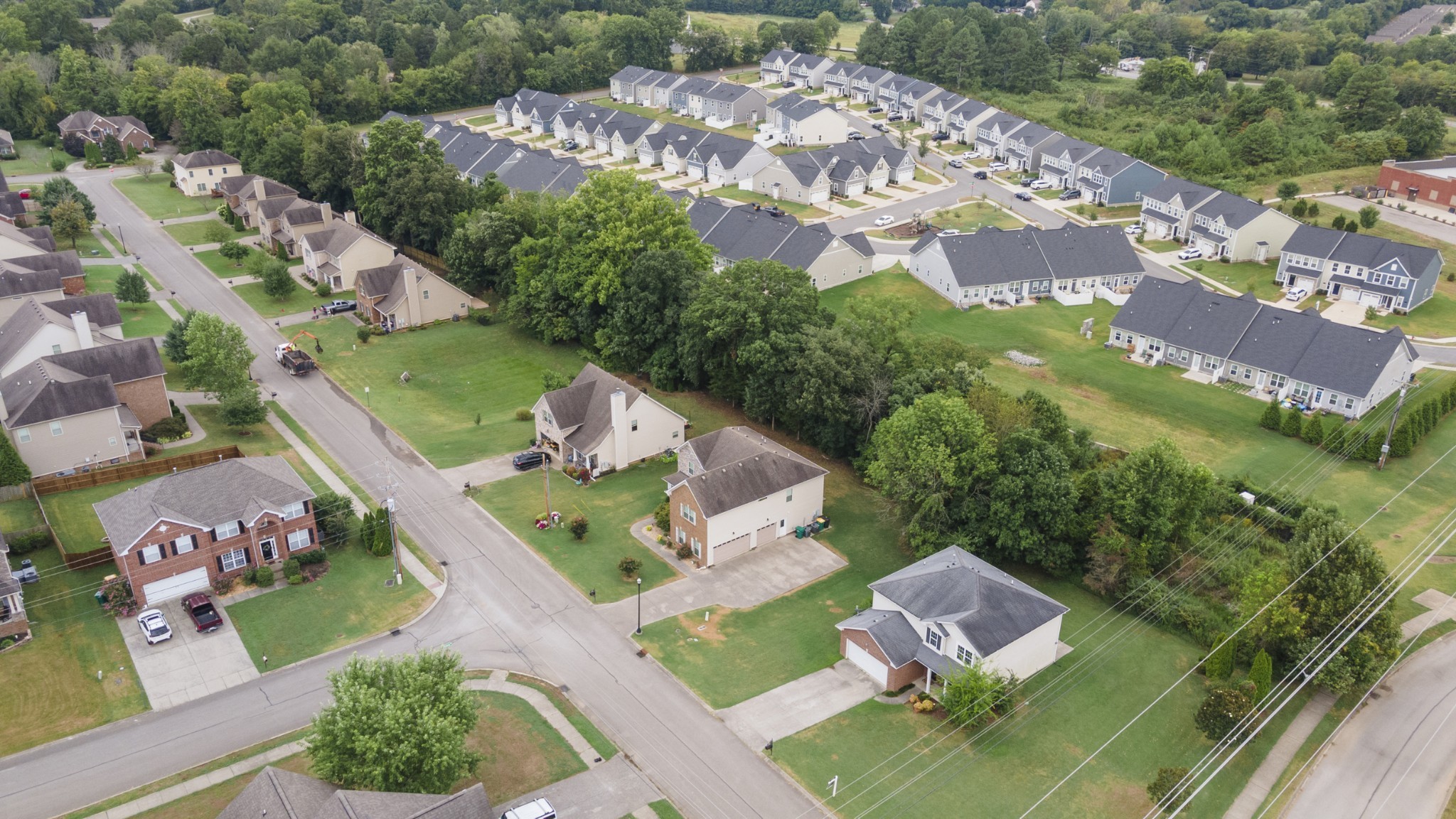 1000 Beverly Lane Spring Hill, TN 37174 - Photo 48 of 54 an aerial view of residential houses with outdoor space