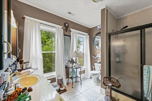 a very nice looking room with a large window