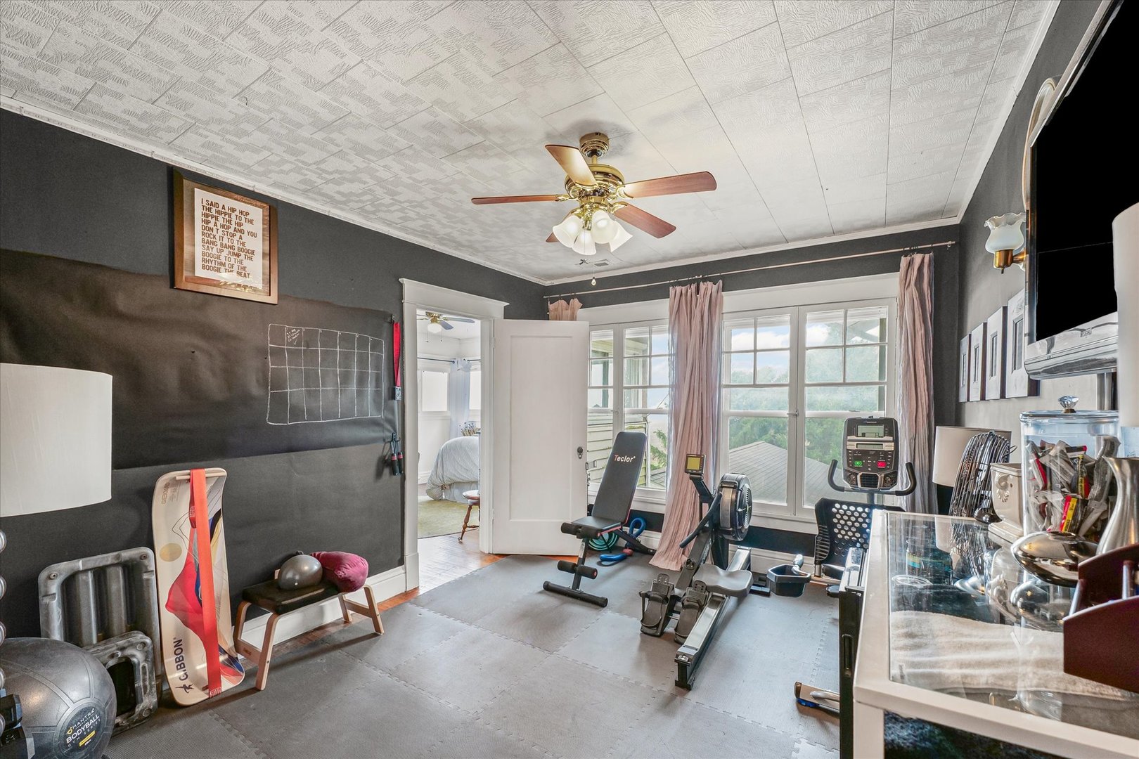 37857 East 100 North Road Bellflower, IL 61724 - Photo 26 of 43 a view of a room with gym equipment