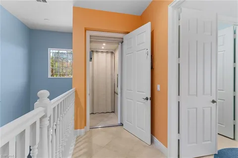 a view of front door