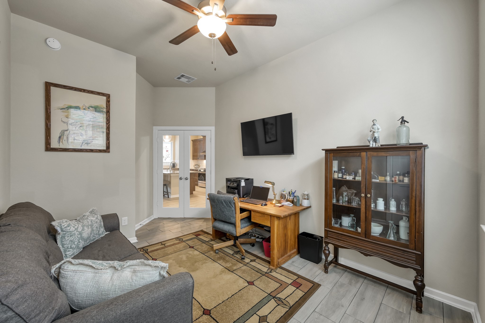 111 Yellow Perch Way Conroe, TX 77318 - Photo 4 of 35 Private home office with closet, ideal for a home office, guest room, or flex space.