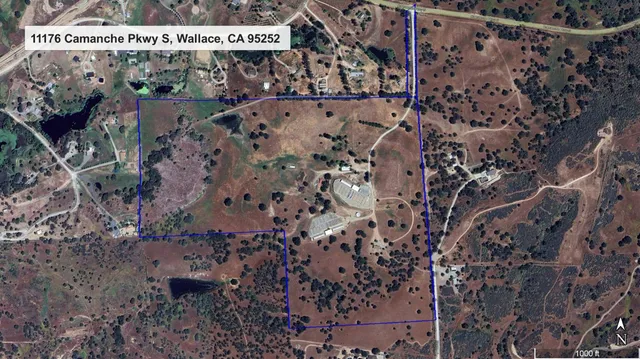 a view of an ocean and beach