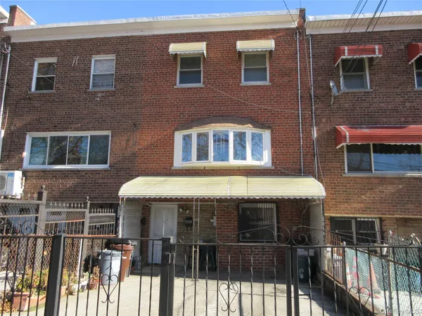 a front view of a house with balcony