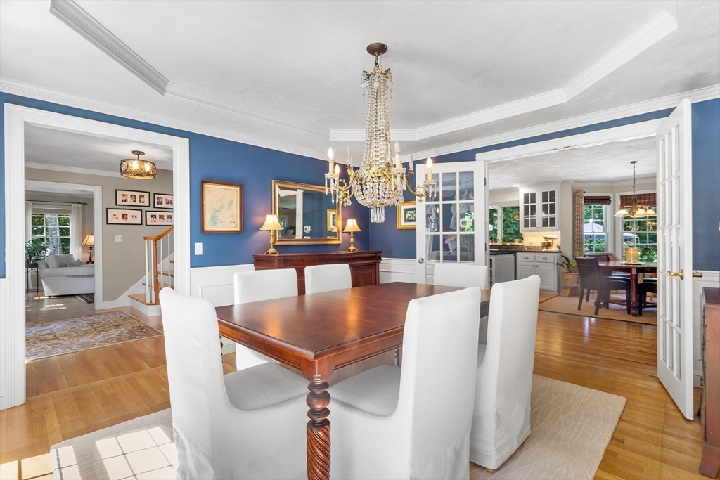 28 Broken Tree Road Medway, MA 02053 - Photo 19 of 42 a view of a dining room with furniture window and wooden floor