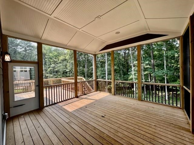 2626 Salient Apex, NC 27523 - Photo 3 of 52 a balcony with wooden floor and outdoor space